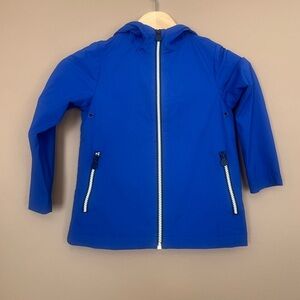 {Hunter x Target} Lightweight Rain Jacket Unisex in Royal Blue - Youth XS